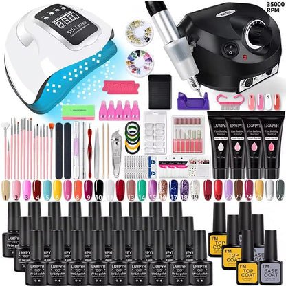 Gel Acrylic Nail Extension
